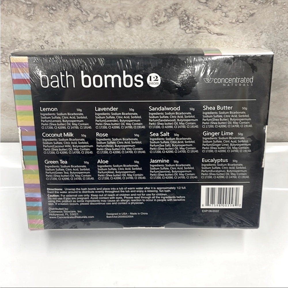Box of 12 Scented Fizzy Spa Bath
Ball Bombs - Picture 3 of 3